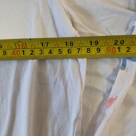 HOLLISTER CALIFORNIA WOMEN'S LONG SLEEVE PULL OVER SHIRT WHITE SIZE SMALL FLOWER - Picture 8 of 15